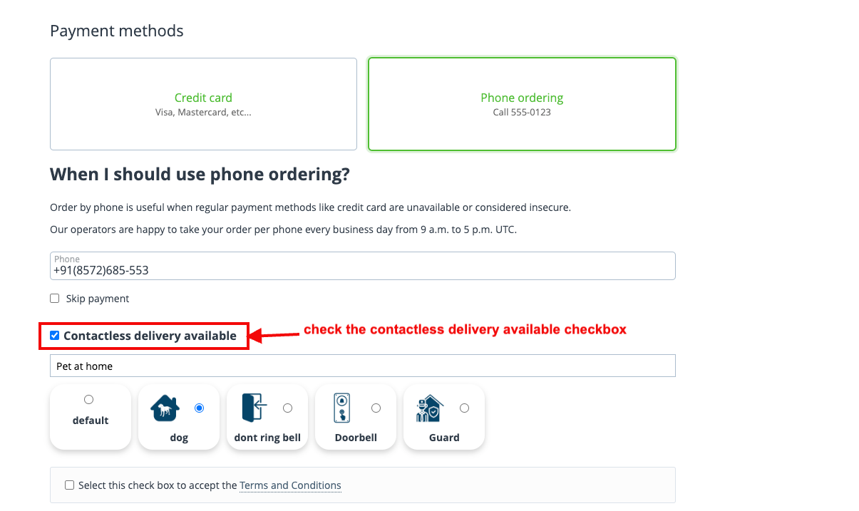 Contactless Delivery — image 32