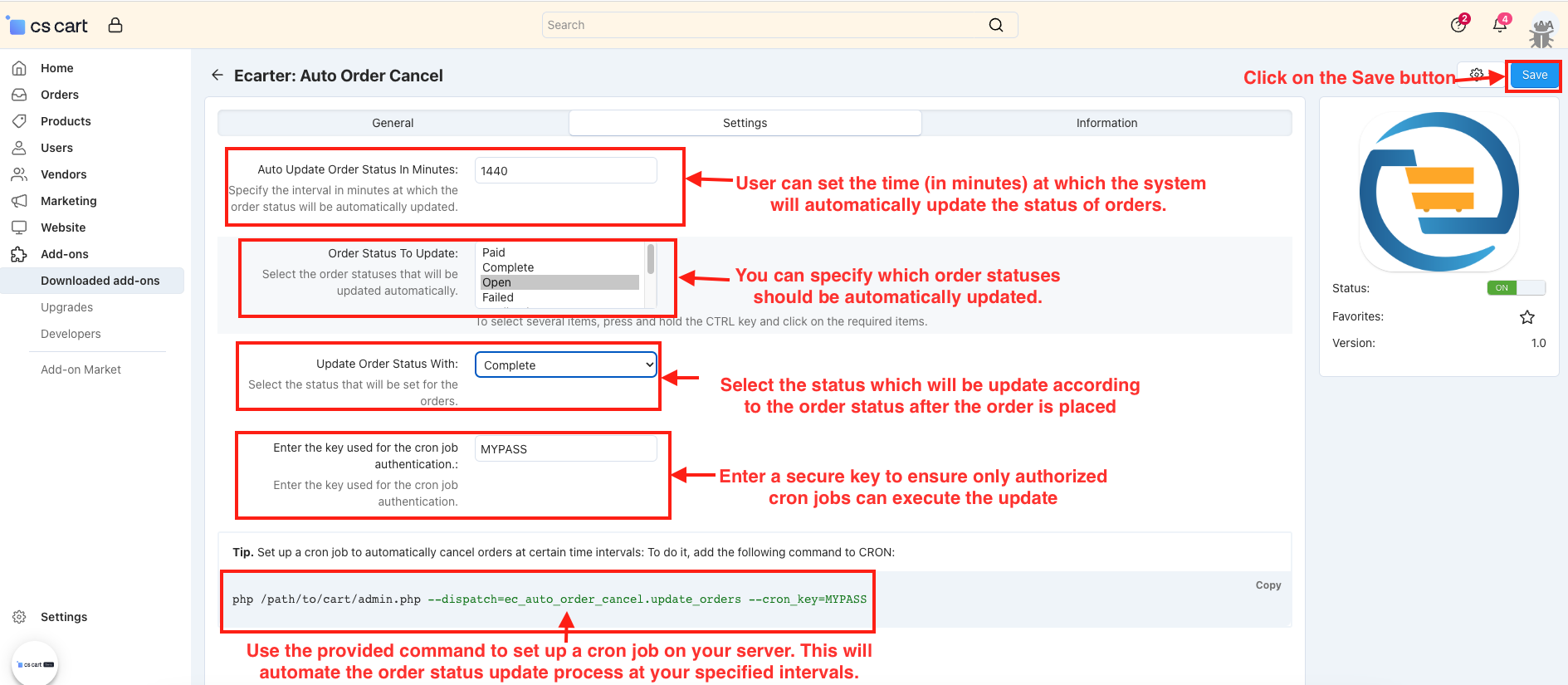 Auto Order Cancel — image 3