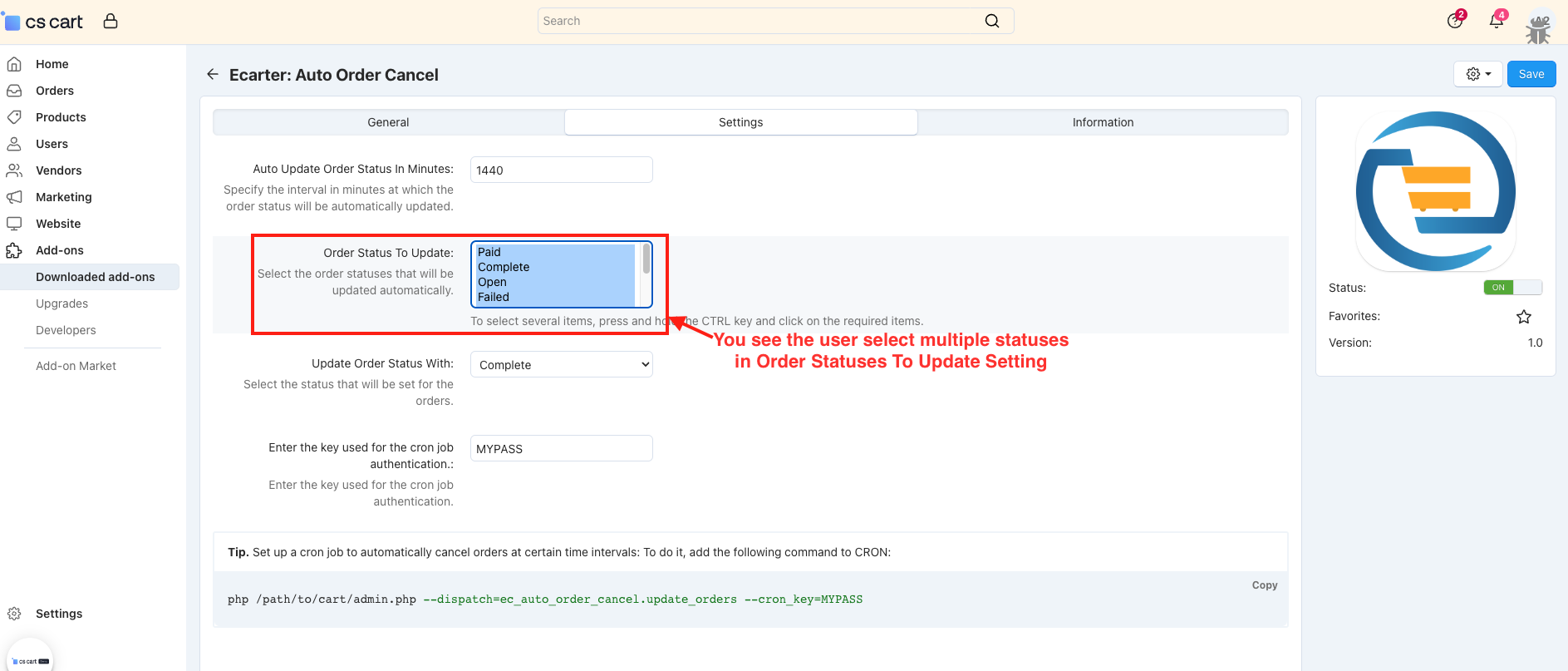 Auto Order Cancel — image 9