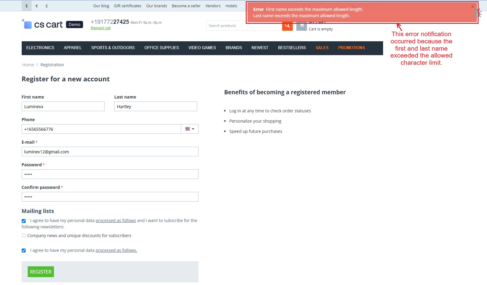 Restrict Fake Registration — image 5