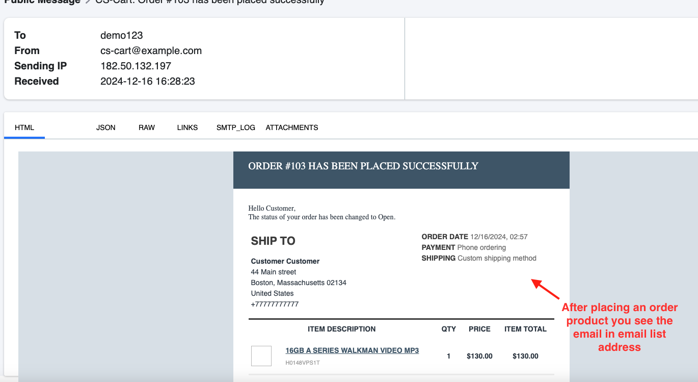 Email Catcher — image 13
