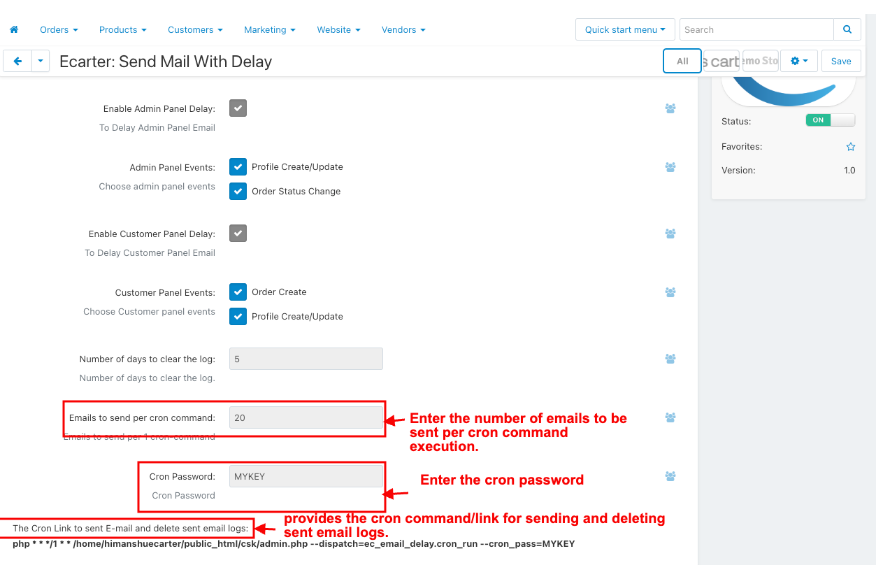 Send Mail With Delay — image 4