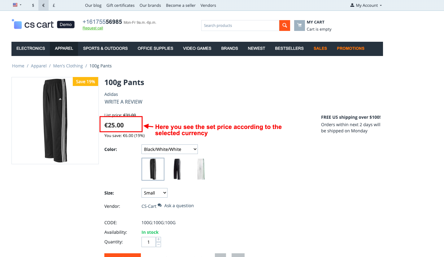 Currency Specific Product Pricing — image 5