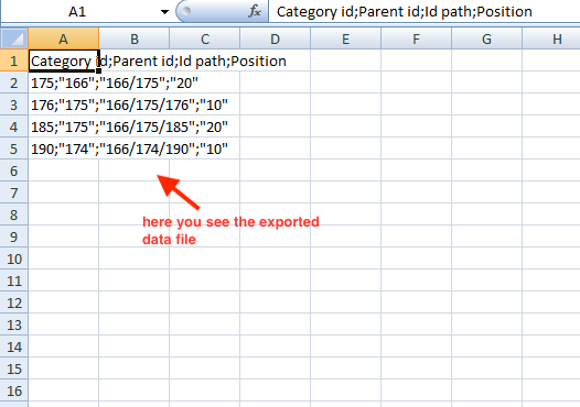 Category Import Export — image 8