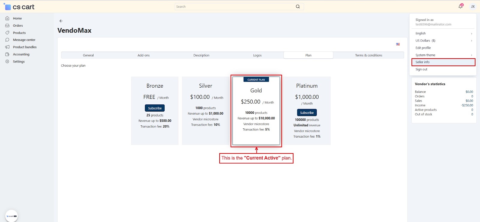 Vendor Subscription — image 11