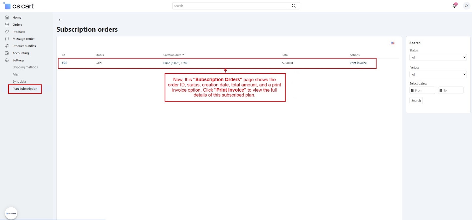 Vendor Subscription — image 17