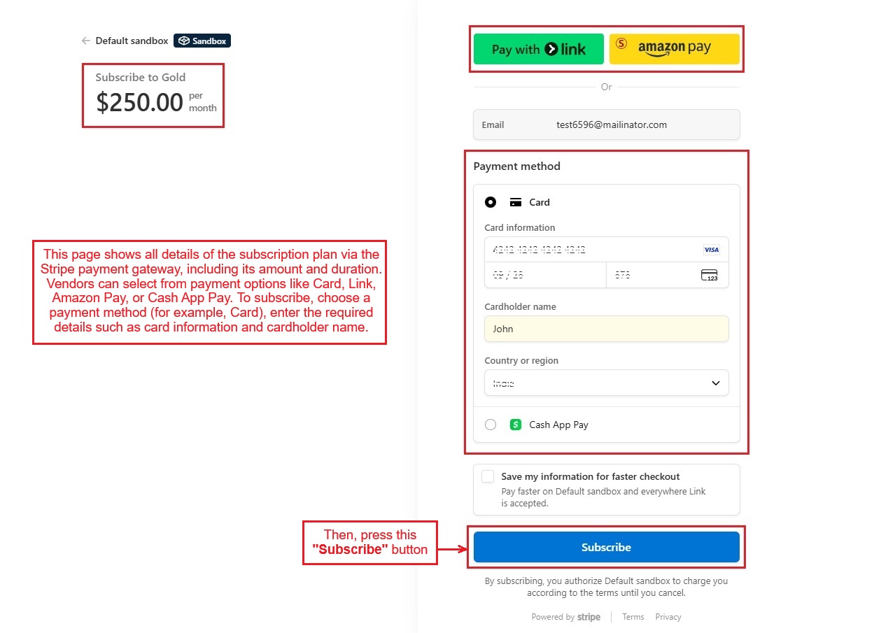 Vendor Subscription — image 10