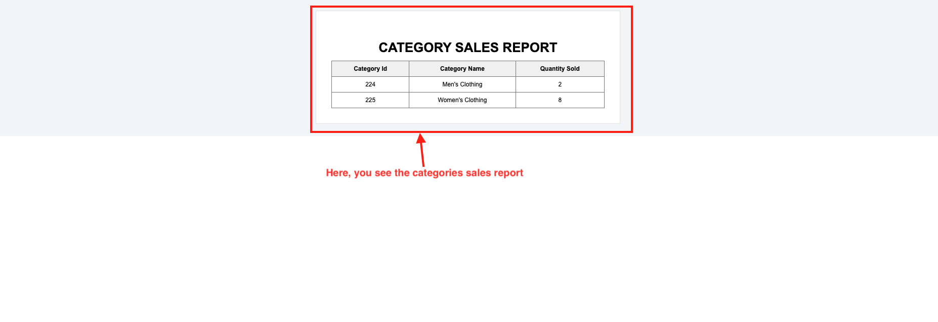 Sales Report and Manage export — image 14