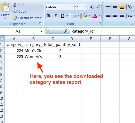 Sales Report and Manage export — image 15