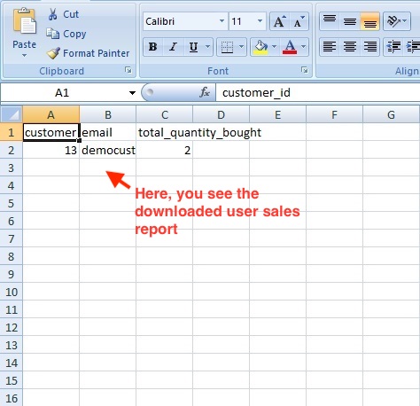 Sales Report and Manage export — image 20