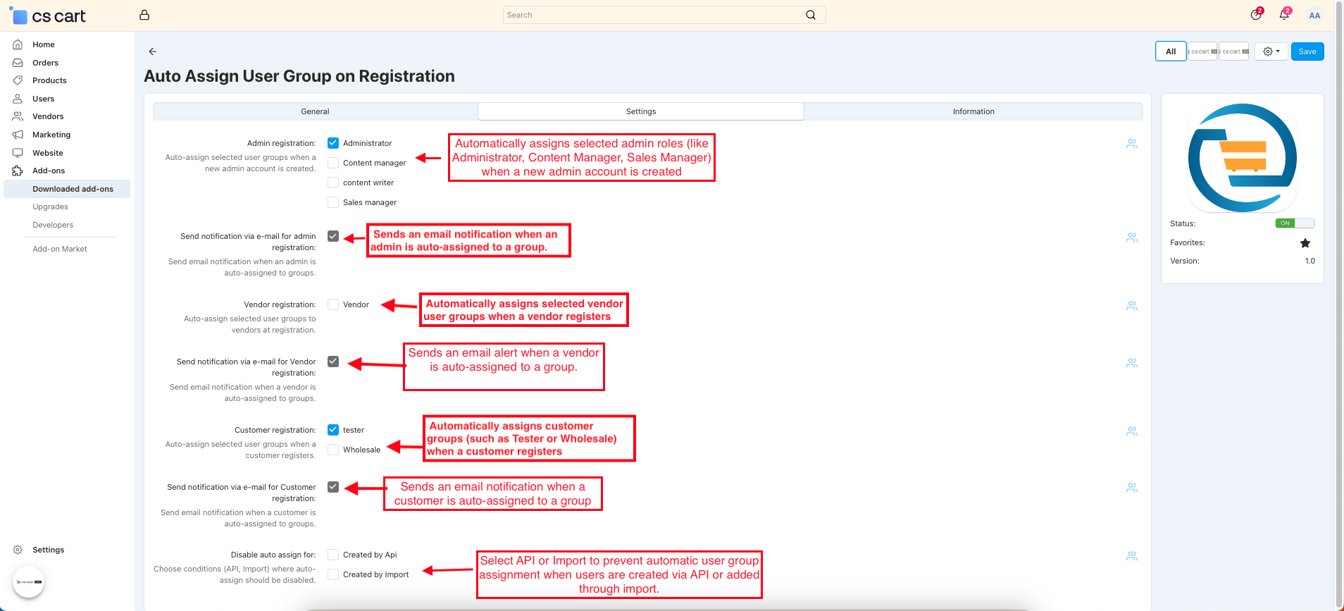 Auto Assign User Group on Registration — image 3
