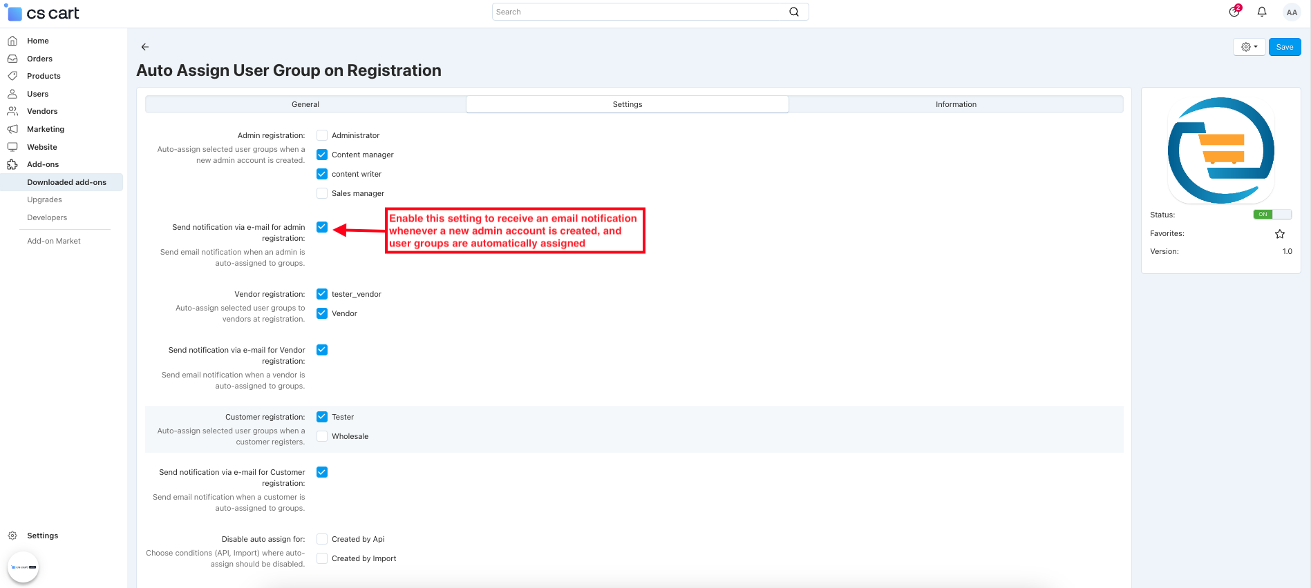 Auto Assign User Group on Registration — image 6