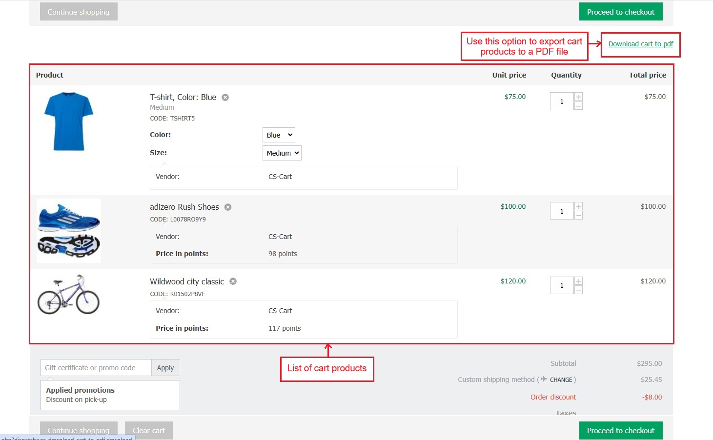 Download Cart to PDF — image 6