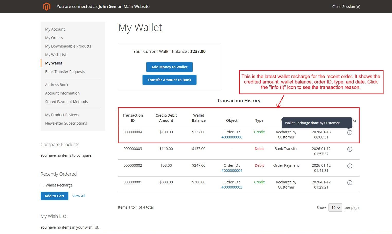 Wallet System — image 17