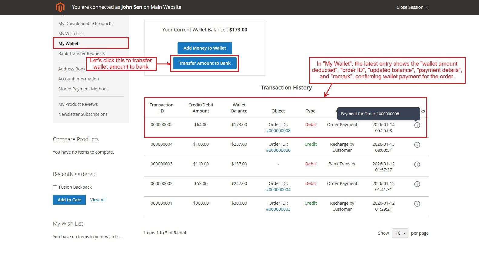 Wallet System — image 26