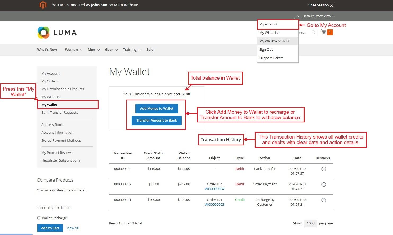 Wallet System — image 7