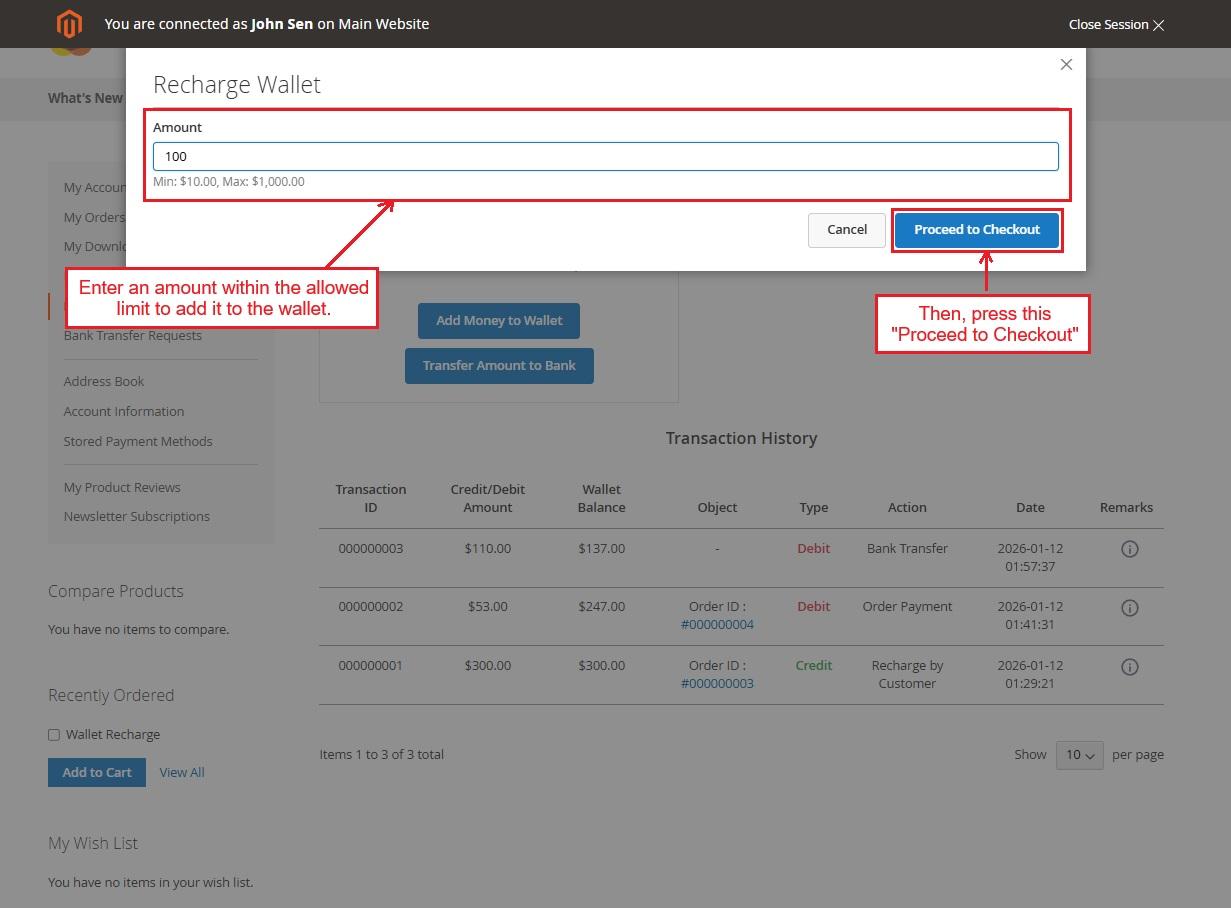 Wallet System — image 8