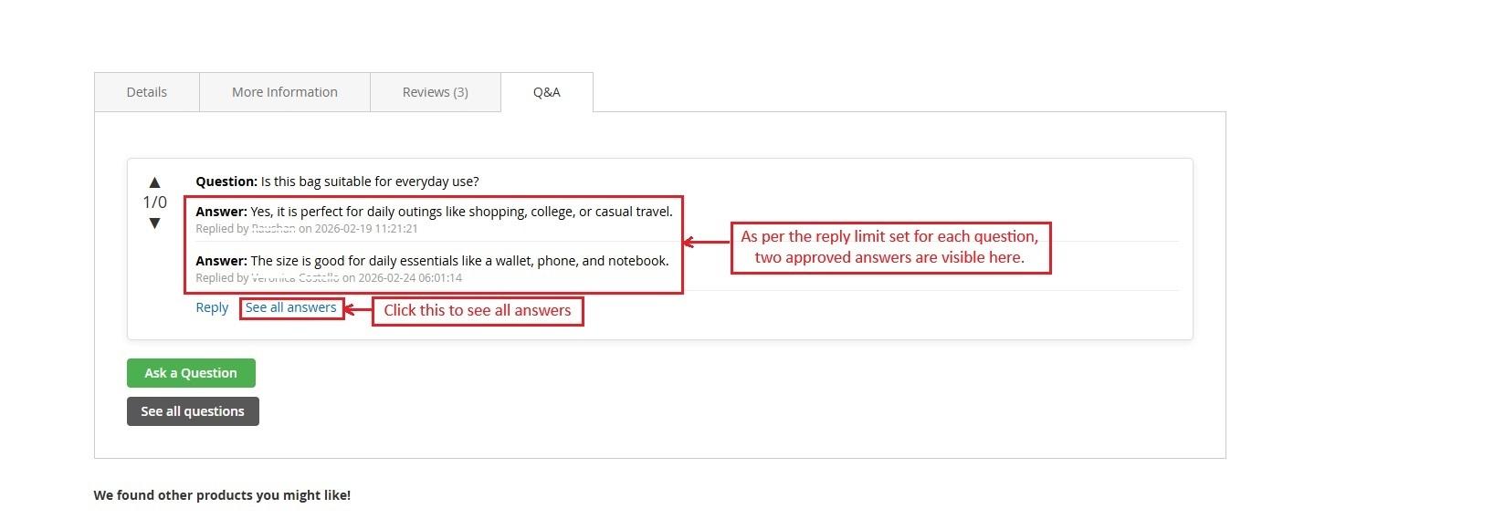 Product Questions & Answers — image 15
