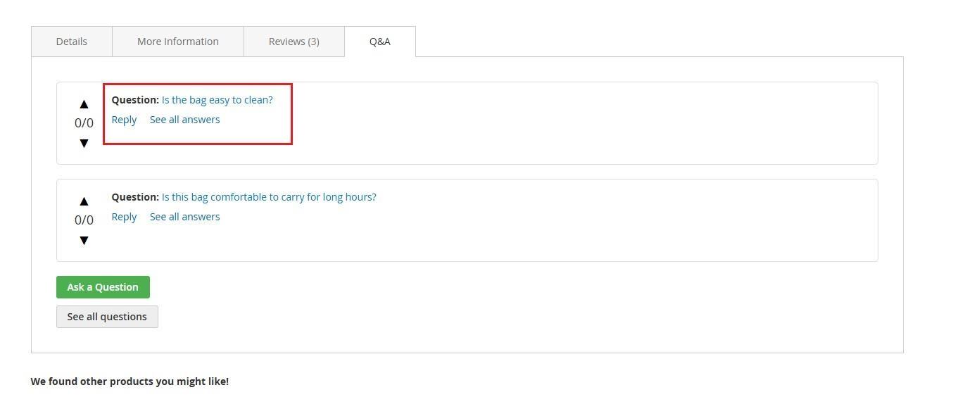 Product Questions & Answers — image 22