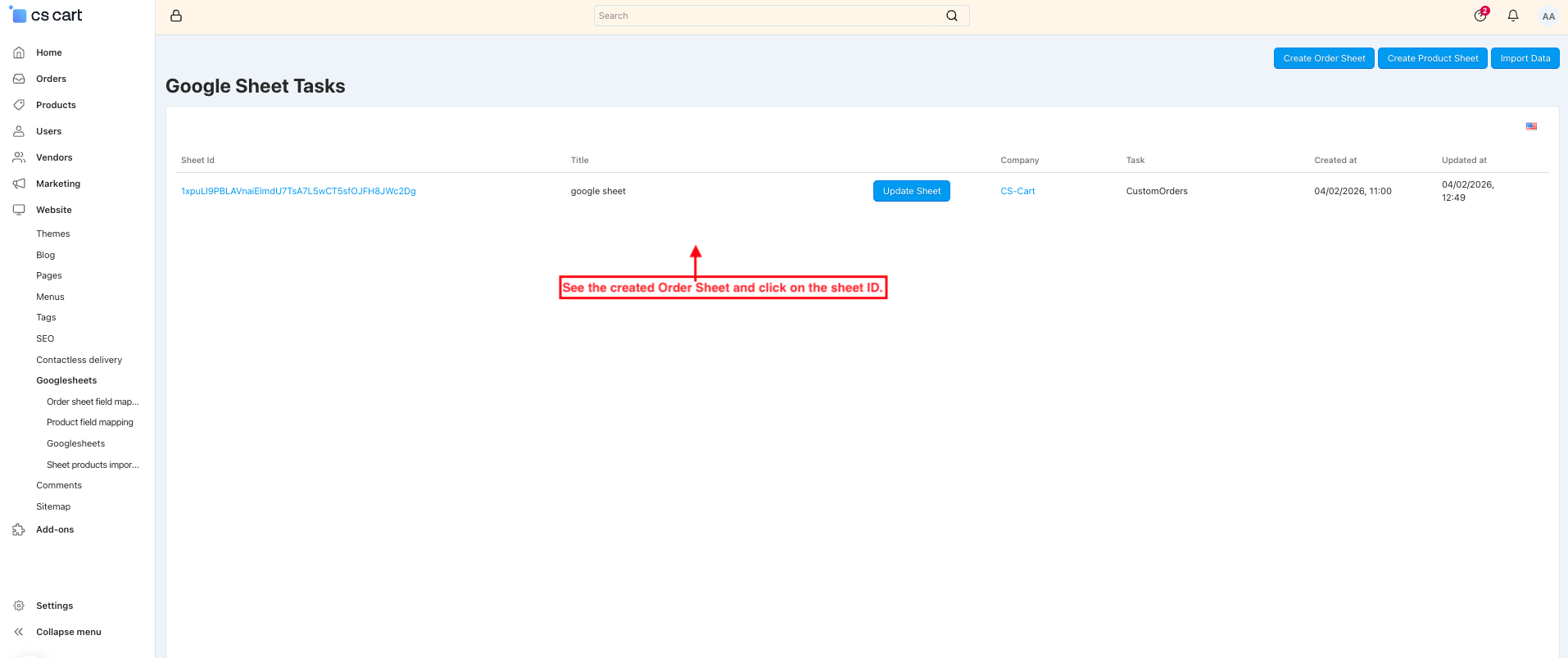 Google Sheet Import Export — image 18