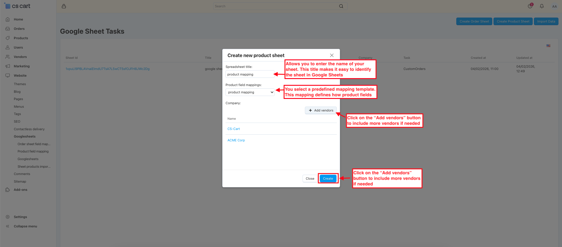 Google Sheet Import Export — image 21